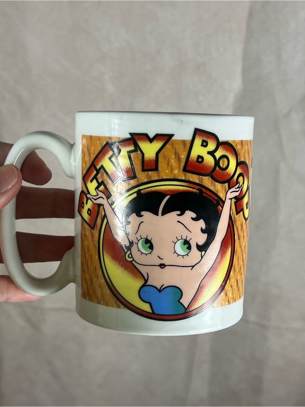 Vintage 1997 Betty Boop Simon Giftware Ceramic Coffee Mug